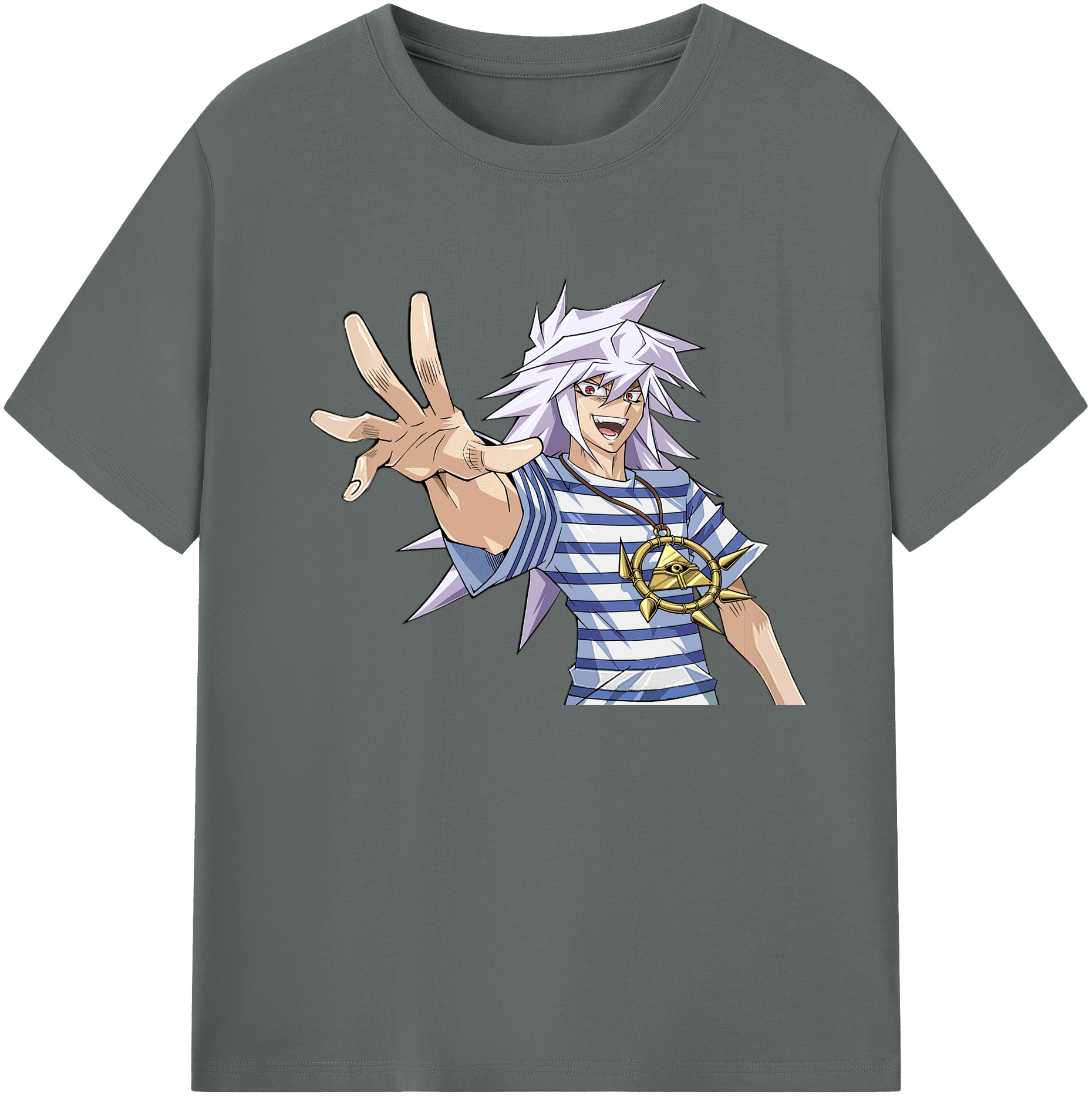 （画像用） 遊☆戯☆王 Yu-Gi-Oh! 綿100％ メンズ半袖Tシャツ｜肌触りやわらか＆通気性